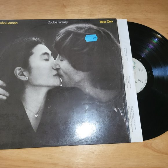 JOHN LENNON Yoko Ono Double Fantasy LP 1980 GEF 99131 Stereo Shrink Wrap LP3 - Picture 2 of 12